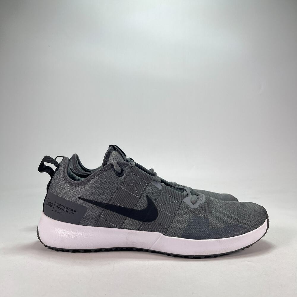 Nike Varsity Compete TR 2 Cool Grey Black Training Shoes AT1239-002 Men's Size 9